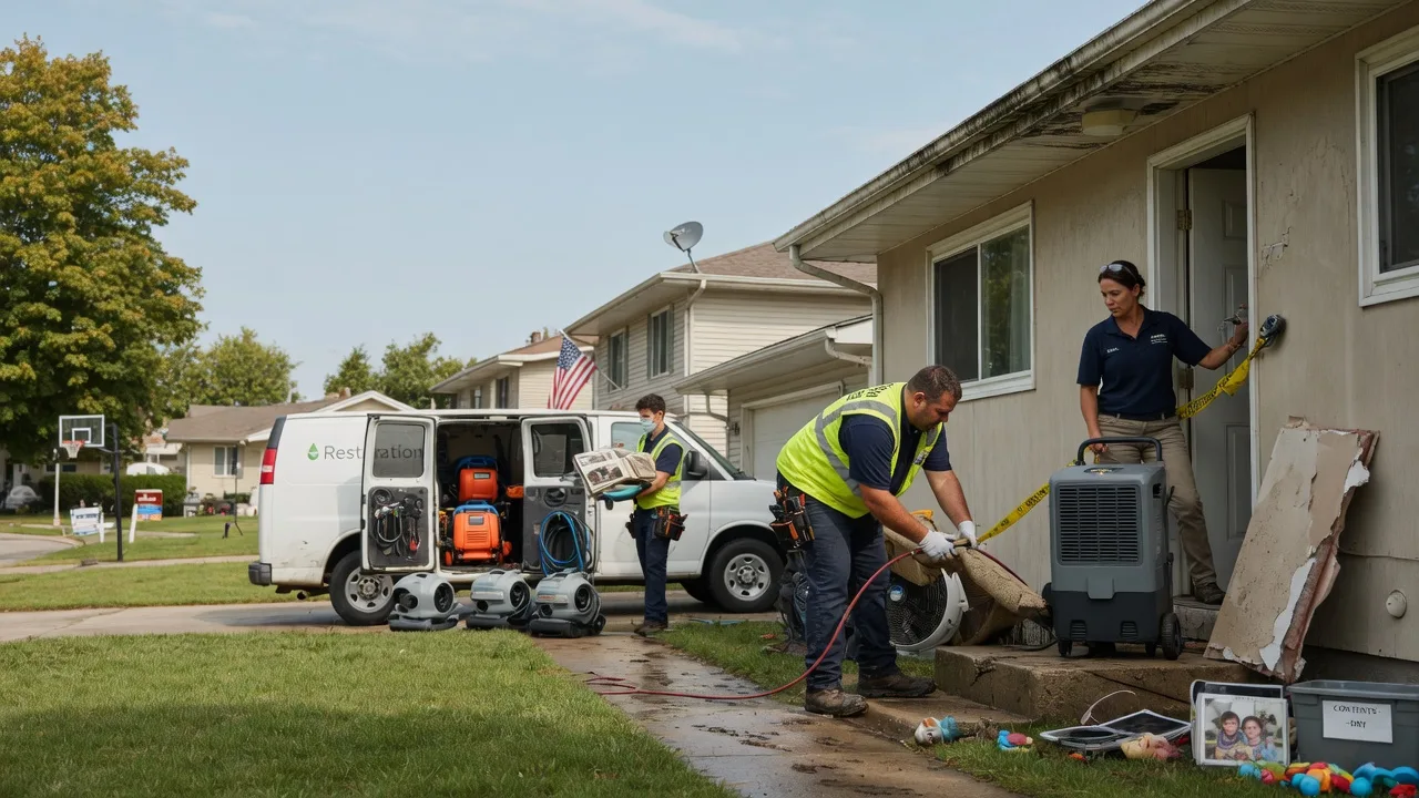 Water Damage Restoration in James City, PA near me